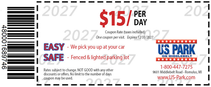 US Park Coupon